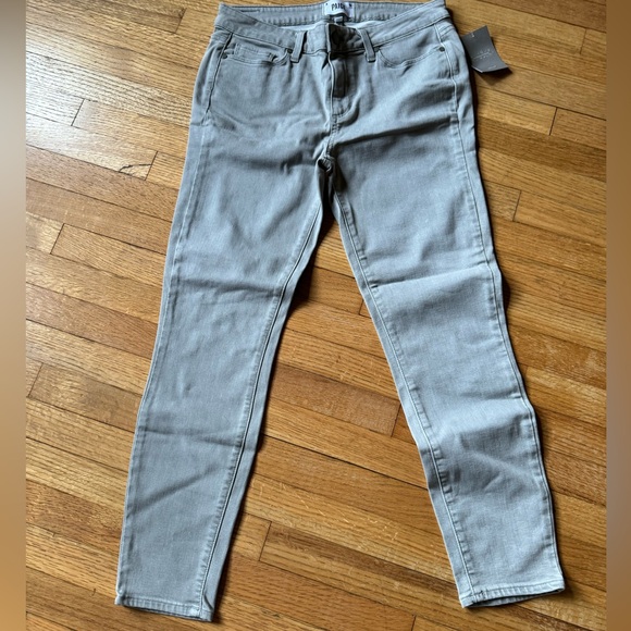 PAIGE Verdugo Crop Mid Riss Ultra Skinny NWT - Picture 9 of 11